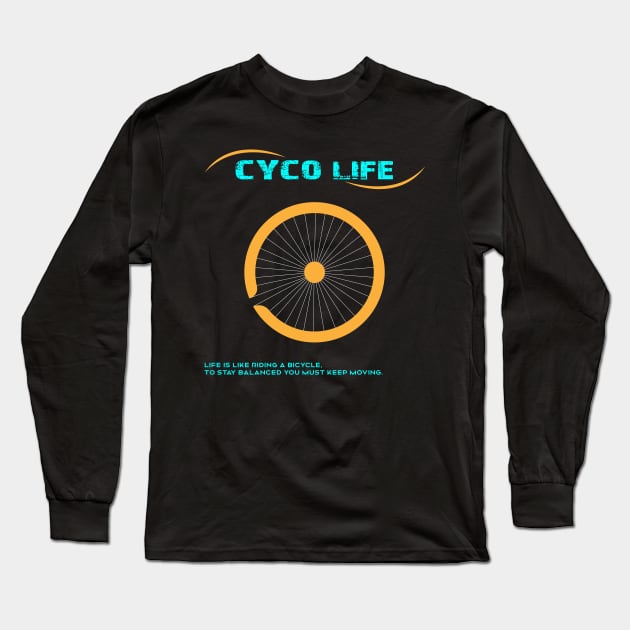 Amazing CYCO (CYCLE) LIFE Long Sleeve T-Shirt by mjhejazy